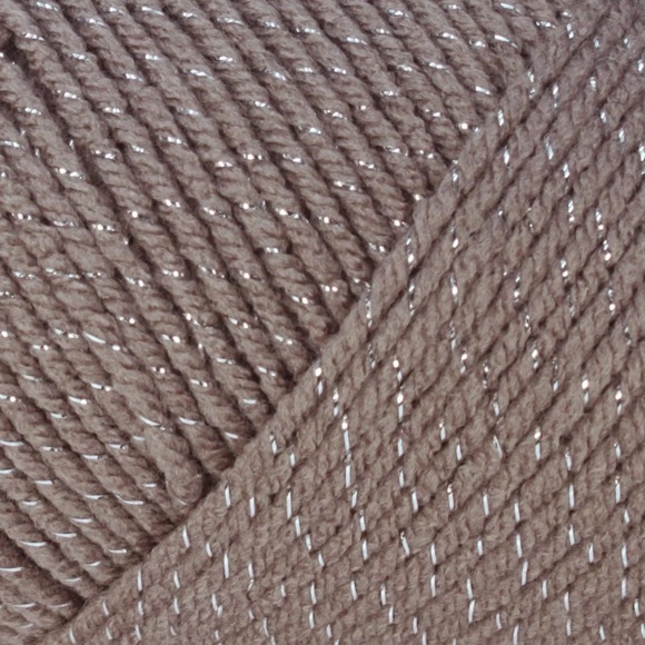 Taupe Sprinkle Crochet Ruffle hat handmade 👒 - Picture 3 of 3